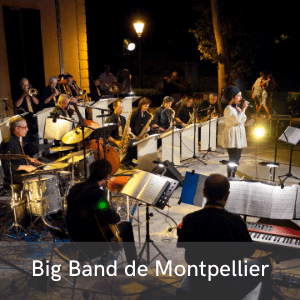 Big Band de Montepllier, das Orchester, das beim Swinging Montpellier Festival beeindruckt