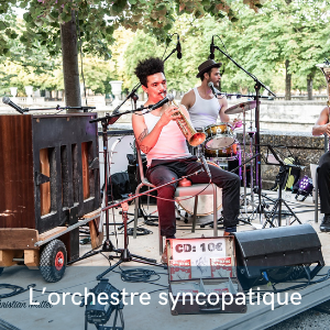 La gran orquesta sincopatica en el festival de musica y baile swing, Swinging Montpellier