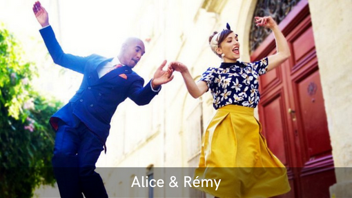Alice & Remy Lindy Hop-Kurs internationales Festival swinging montpellier 2023