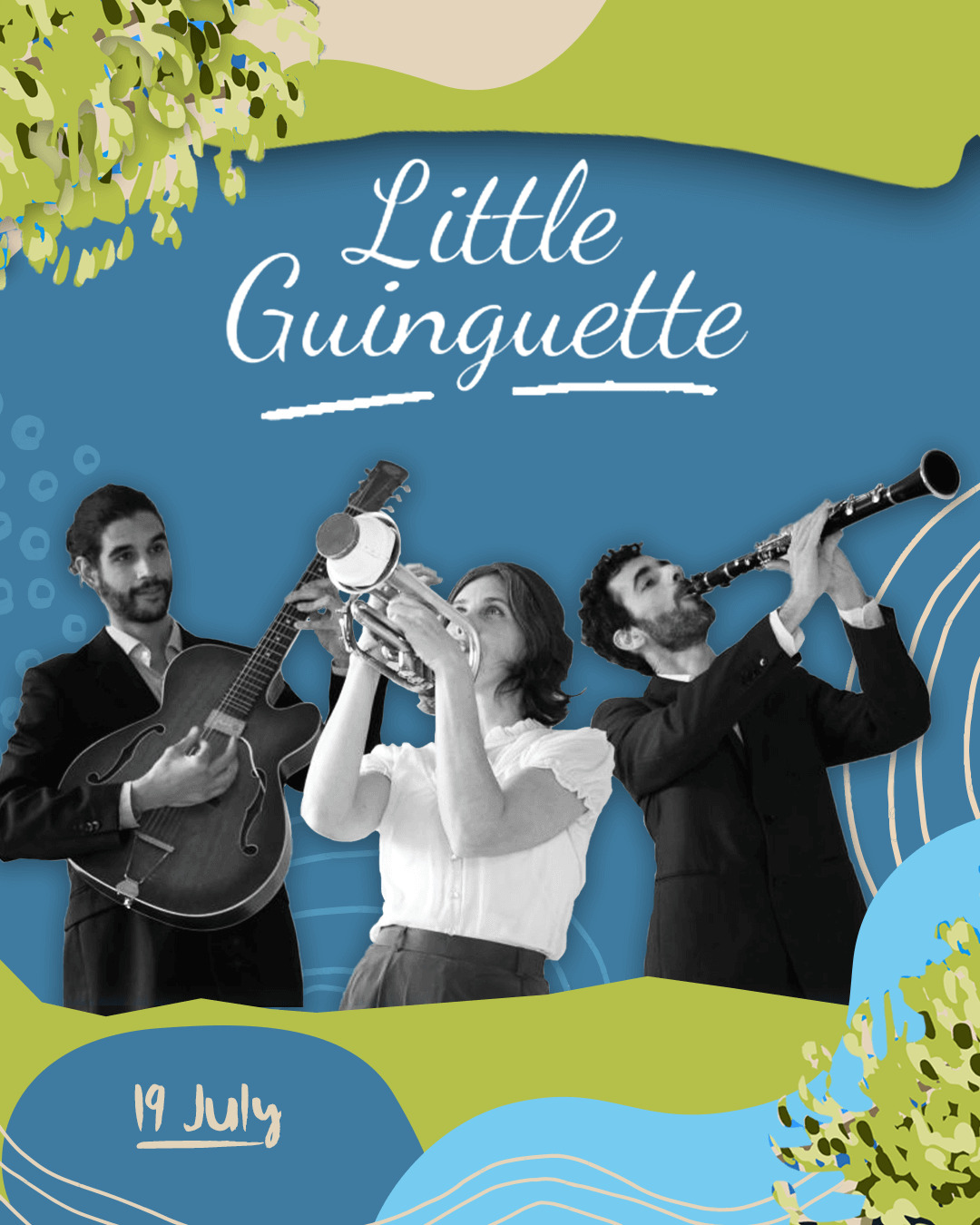 little guinguette en concert live le samedi 19 juillet 2025 festival swinging montpellier