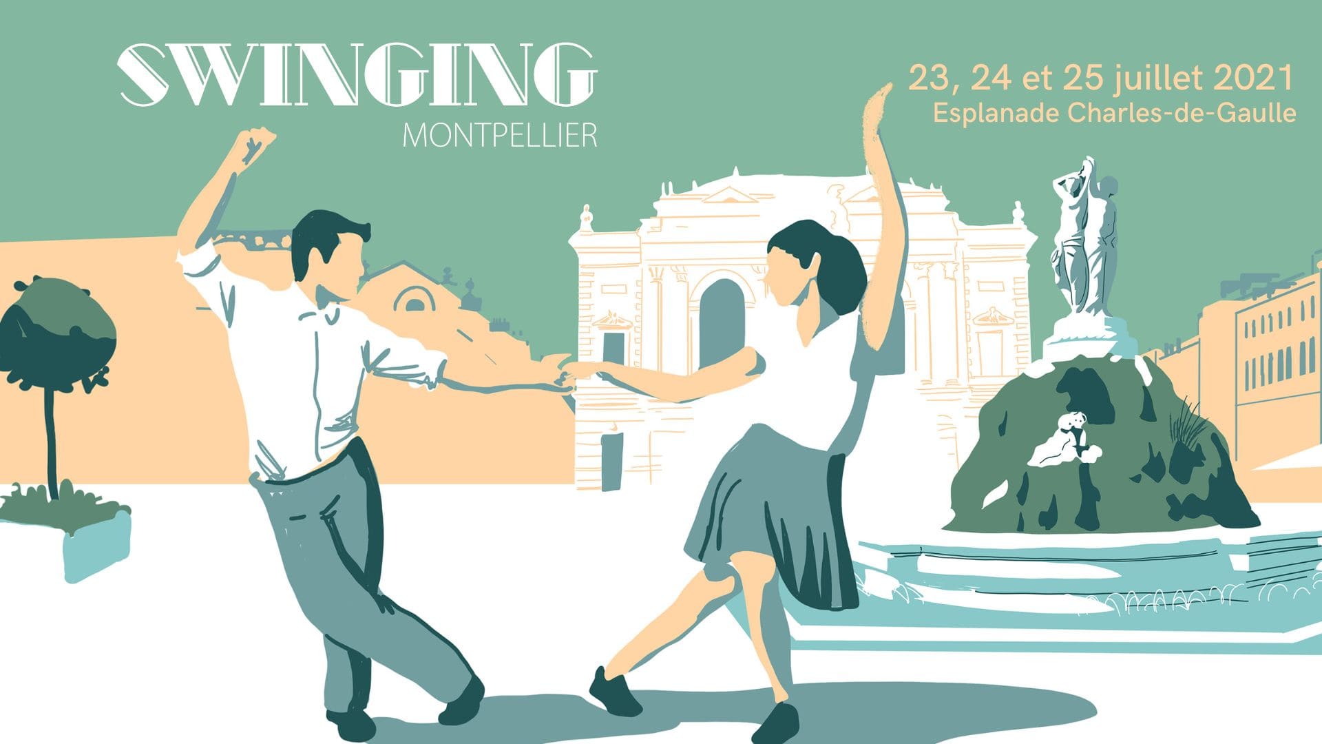 affiche festival swinging montpellier 2025