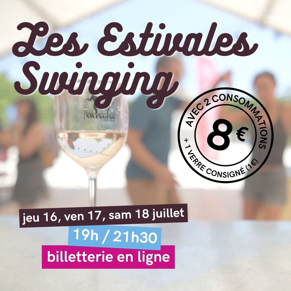 les estivales du festival swinging montpellier 2026